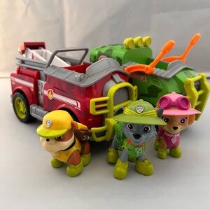 Paw Patrol Jungle Rescue Lot Figures Spin Master Rescue Pups